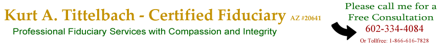 Arizona certified professional fiduciary in Phoenix